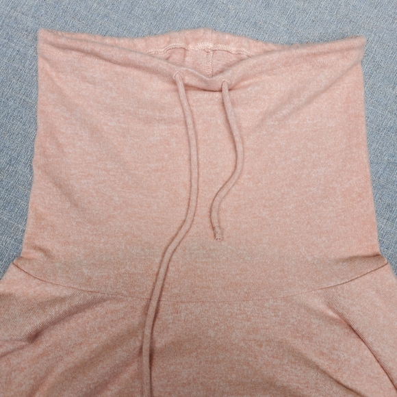 Prana Pink Cowl Neck Sweater XL - Picture 6 of 11